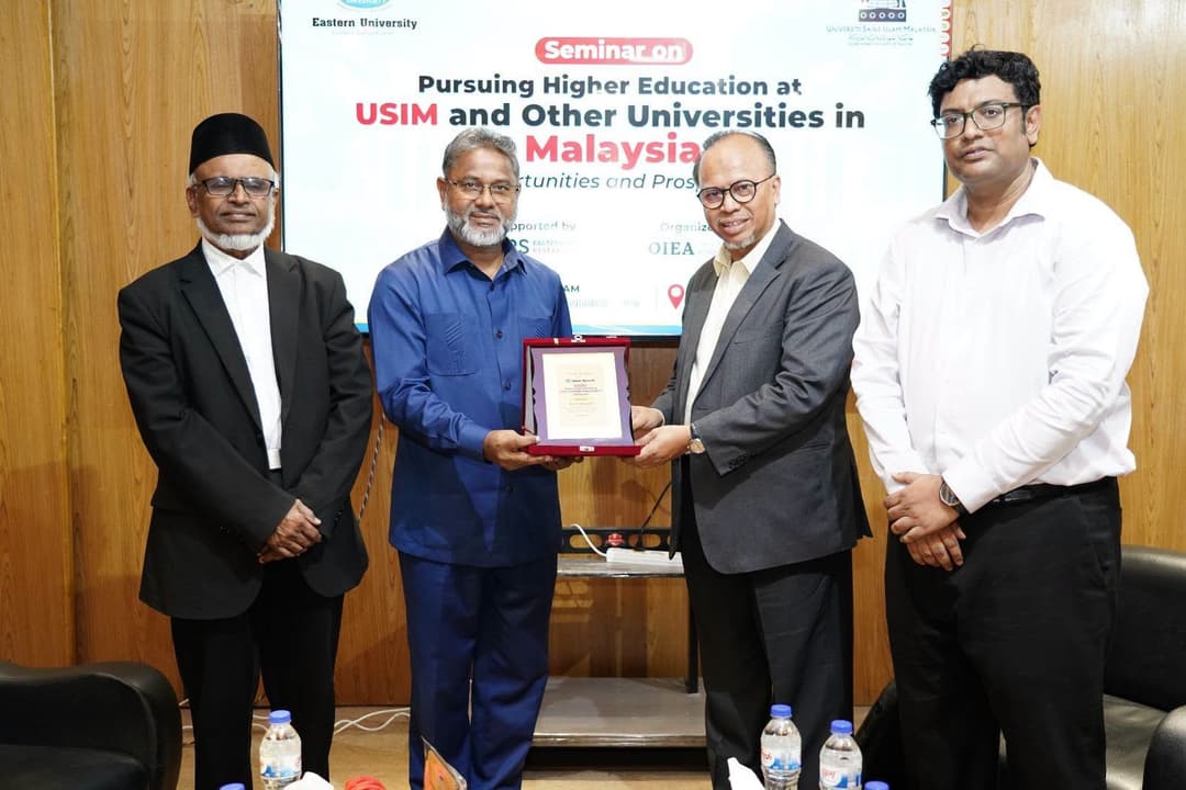 Eastern University Hosts Seminar on Higher Education and Research Opportunities in Malaysia