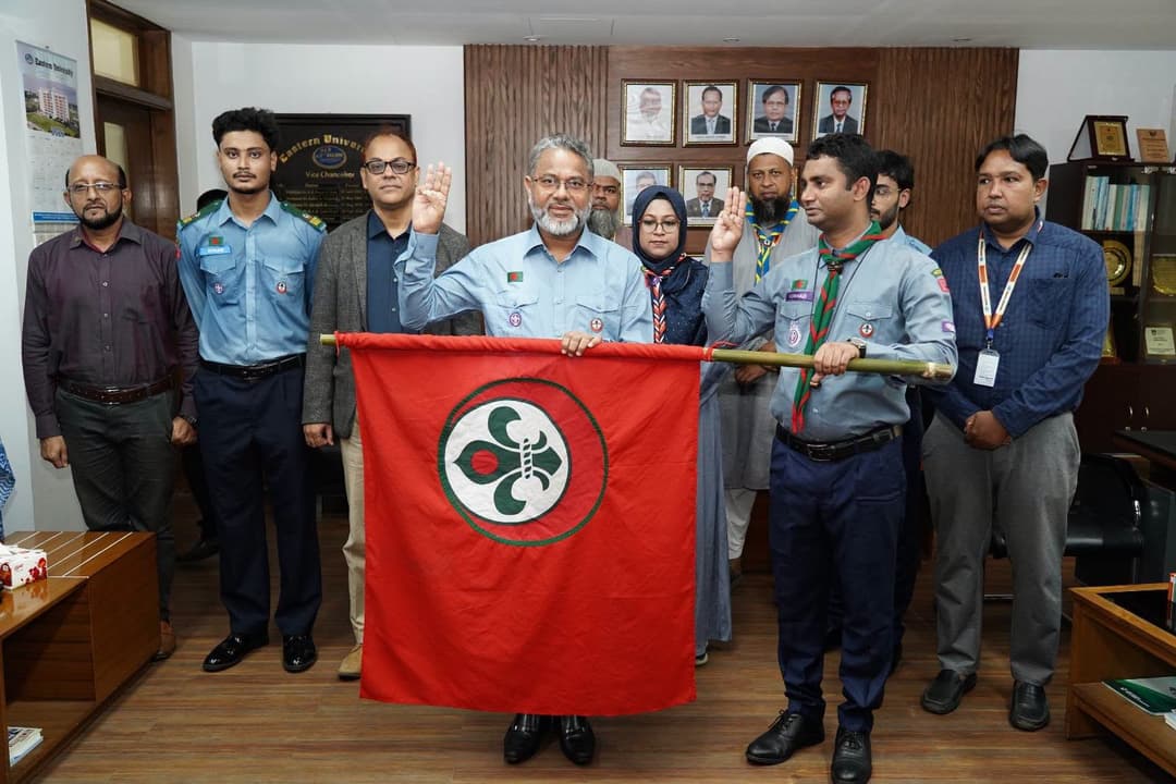 ইস্টার্ন ইউনিভার্সিটি রোভার স্কাউট গ্রুপের ৩য় দীক্ষা ক্যাম্প ও তাঁবু জলসা অনুষ্ঠিত
