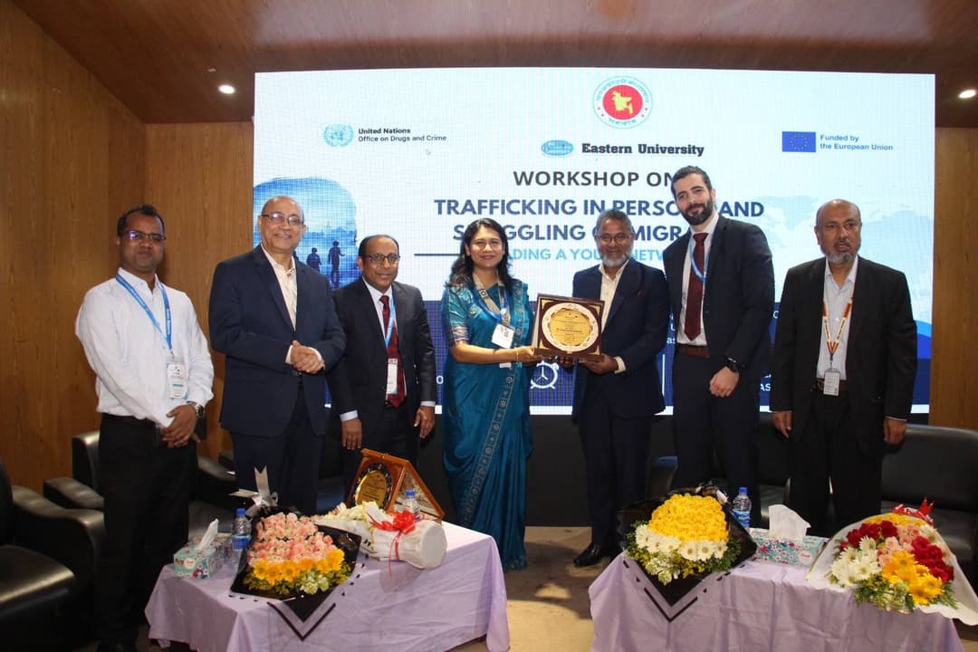 Eastern University Hosts a Day-Long Workshop on Trafficking in Persons and Smuggling of Migrants to Build Youth Network